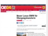 Bild zum Artikel: Neuer Luxus-BMW für Übergangskanzlerin