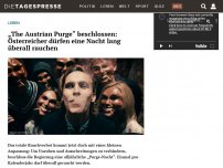 Bild zum Artikel: „The Austrian Purge“ beschlossen: Österreicher dürfen eine Nacht lang überall rauchen