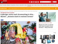 Bild zum Artikel: Leichnam soll heute obduziert werden - Drama in Frankfurter Kita: 6-Jähriger fasst in Steckdose und stirbt