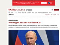 Bild zum Artikel: Umstrittenes Gesetz: Putin koppelt Russland vom Internet ab