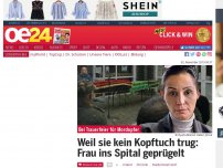 Bild zum Artikel: Weil sie kein Kopftuch trug: Frau ins Spital geprügelt