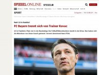 Bild zum Artikel: Nach 1:5 in Frankfurt: FC Bayern trennt sich von Trainer Kovac