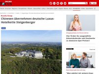 Bild zum Artikel: Huazhu Group - Chinesen übernehmen deutsche Luxus-Hotelkette Steigenberger
