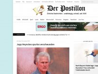 Bild zum Artikel: Jupp Heynckes spurlos verschwunden