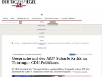 Bild zum Artikel: 17 CDU-Funktionäre fordern Gespräche mit der AfD