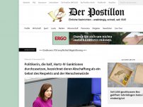 Bild zum Artikel: Politikerin, die half, Hartz-IV-Sanktionen durchzusetzen, bezeichnet deren Abschaffung als ein Gebot des Respekts und der Menschenwürde