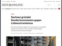 Bild zum Artikel: Leipzig: Sachsen gründet Sonderkommission gegen Linksextremismus