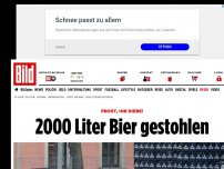 Bild zum Artikel: Prost, ihr Diebe! - 2000 Liter Bier gestohlen
