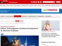 Bild zum Artikel: Kinder und Eltern enttäuscht - Kölner Ordnungsamt verbietet Grundschule St.-Martins-Tradition