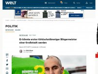 Bild zum Artikel: Er könnte erster türkischstämmiger Bürgermeister einer Großstadt werden