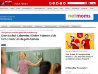 Bild zum Artikel: 'Die Egoisten sind eine große Herausforderung' - Grundschul-Lehrerin: Kinder können sich nicht mehr an Regeln halten