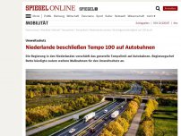 Bild zum Artikel: Umweltschutz: Niederlande beschließen Tempo 100 auf Autobahnen