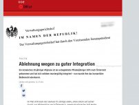 Bild zum Artikel: Ablehnung wegen zu guter Integration