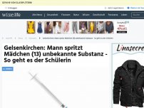 Bild zum Artikel: Gelsenkirchen: Mann spritzt Mädchen (13) unbekannte Substanz - Weitere Opfer möglich