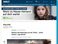 Bild zum Artikel: Türkei schiebt Deutsche ab – siebenköpfige Familie in Berlin gelandet