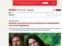 Bild zum Artikel: Parteitag in Bielefeld: Baerbock als Grünen-Chefin wiedergewählt - mit Rekordergebnis