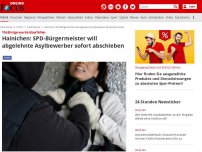 Bild zum Artikel: 19-Jährige wurde überfallen - Hainichen: SPD-Bürgermeister will abgelehnte Asylbewerber sofort abschieben