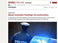 Bild zum Artikel: Niedersachsen: Männer beschießen Flüchtlinge mit Leuchtmunition