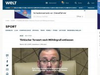 Bild zum Artikel: Türkischer Torwart nach Militärgruß entlassen