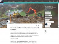 Bild zum Artikel: Unwetter in Österreich: Hochwasser und Lawinen