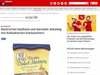 Bild zum Artikel: Rückruf bei Kaufland und Karstadt: Keksteig mit Kolibakterien kontaminiert