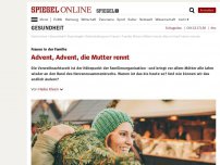 Bild zum Artikel: Frauen in der Familie: Advent, Advent, die Mutter rennt