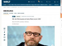 Bild zum Artikel: Für die Werteunion ist kein Platz in der CDU