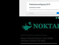 Bild zum Artikel: Neues Verkehrszeichen: Erste Städte verbieten Einfahrt für Nazis