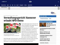 Bild zum Artikel: Hannover: Polizeidirektion verbietet NPD-Aufmarsch