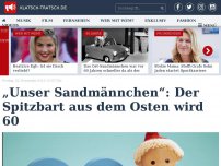 Bild zum Artikel: „Unser Sandmännchen“: Der Spitzbart aus dem Osten wird 60