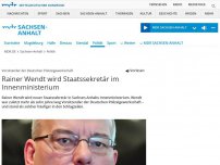 Bild zum Artikel: Rainer Wendt wird Staatssekretär im Innenministerium