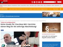 Bild zum Artikel: Entscheidung des Landgerichts Bremen - Keine Gnade für den Clan-Boss: Gericht schmettert Miri-Beschwerde gegen Haft ab