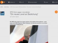 Bild zum Artikel: 'Ein neues Level an Bedrohung'