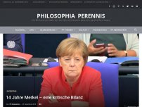 Bild zum Artikel: 14 Jahre Merkel – eine kritische Bilanz