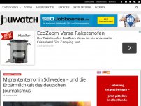 Bild zum Artikel: Migrantenterror in Schweden – und die Erbärmlichkeit des deutschen Journalismus