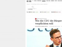 Bild zum Artikel: Altersvorsorge: CDU will Bürger notfalls zum Sparen verpflichten