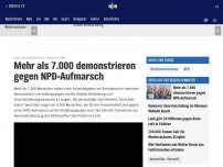 Bild zum Artikel: Mehr als 7.000 demonstrieren gegen Neonazis