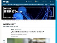 Bild zum Artikel: „Jugendliche sind schlicht verwöhnter als früher“