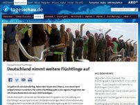 Bild zum Artikel: Deutschland nimmt weitere Flüchtlinge auf