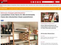 Bild zum Artikel: Edel-Karossen, Champagner, goldene Wasserhähne - Luxusleben trotz Hartz-IV: Wie kriminelle Clans den deutschen Staat ausnehmen