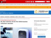 Bild zum Artikel: Drohende Überlastung der Stromnetze - Ab 2021 könnte Strom für Elektroautos rationiert werden