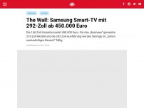 Bild zum Artikel: The Wall: Samsung Smart-TV mit 292-Zoll ab 450.000 Euro