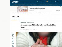 Bild zum Artikel: Abgeschobener Miri will wieder nach Deutschland reisen
