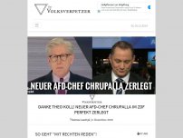 Bild zum Artikel: Danke Kroll! Neuer AfD-Chef Chrupalla im ZDF perfekt zerlegt
