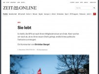 Bild zum Artikel: SPD: Sie lebt