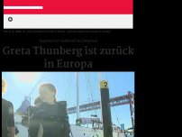 Bild zum Artikel: Greta Thunberg ist zurück in Europa