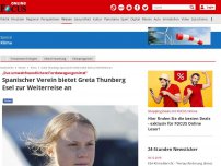 Bild zum Artikel: „Das umweltfreundlichste Fortbewegungsmittel“ - Spanischer Verein bietet Greta Thunberg Esel zur Weiterreise an