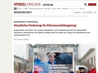 Bild zum Artikel: 'Aufklärungskampagne' in Brandenburg: Klimaleugner erhalten staatliche Förderung