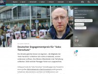 Bild zum Artikel: Deutscher Engagementpreis für 'Soko Tierschutz'