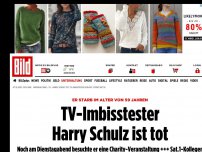 Bild zum Artikel: Er starb mit 59 Jahren - TV-Imbisstester Harry Schulz ist tot